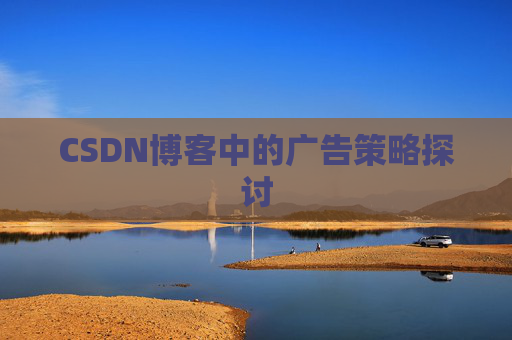 CSDN博客中的广告策略探讨